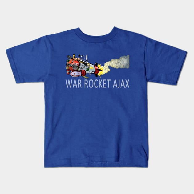 War Rocket Ajax logo Kids T-Shirt by Klytus Media